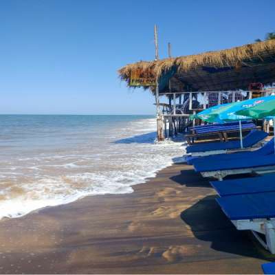 Anjuna Beach.